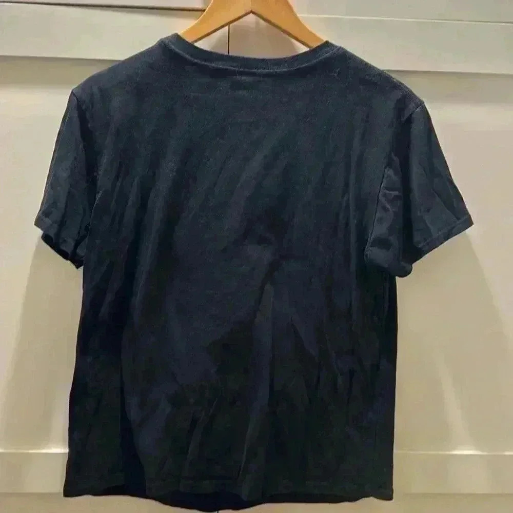 Disney XL Alice & Wonderland Black Short Sleeve Shirt - Picture 5 of 5